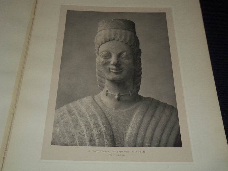 1929 DIE ALTATTISCHE STEHENDE GOTTIN IN BERLIN VOLUME BY THEODOR WIEGAND - Z 279