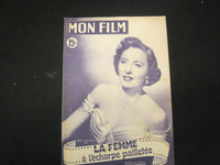 1951 SEPTEMBER 19 MON FILM FRENCH MAGAZINE - BARBARA STANWYCK COVER - E 26111