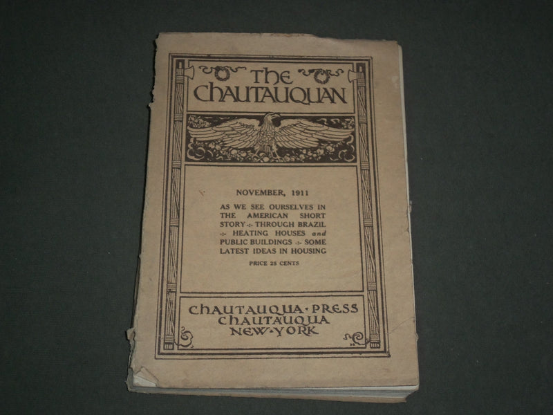 1909-1911 THE CHAUTAUQUAN MAGAZINE LOT OF 7 ISSUES - NEW YORK - WR 461