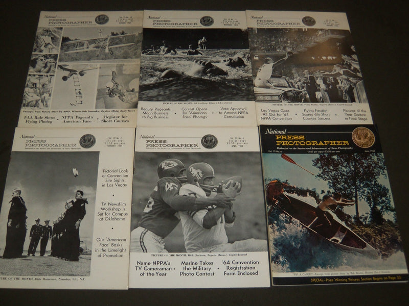 1962-1979 PRESS PHOTOGRAPHER ANNUALS & MAGAZINES LOT OF 14 - O 1921