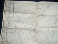 1956 UP TO DATE THE COMPLETE STREET GUIDE TO QUEENS - FOLD OUT MAP - J 5729