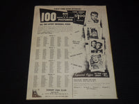 1954 SEPTEMBER TV AND MOVIE SCREEN MAGAZINE - AVA GARDNER COVER - E 16231