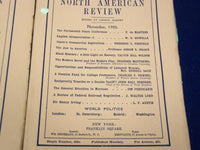 1905 NORTH AMERICAN REVIEW LOT OF 5 ISSUES - GREAT STORIES/ARTICLES - WR 669