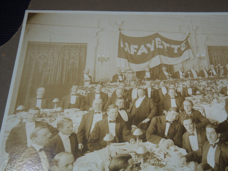 1920'S LAFAYETTE COLLEGE ALUMNI DINNER MOUNTED PHOTO - 22 x 14 - #202