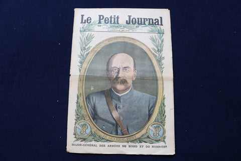 1917 MAY 20 LE PETIT JOURNAL SUPPLEMENT ILLUSTRE MAGAZINE - GEN. PONT - NP 8810