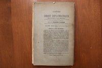 1909 LE CONSUL ESSAI D'EXPOSE SYSTEMATIQUE - INSCRIRED - SOFTCOVER BOOK - K 3191
