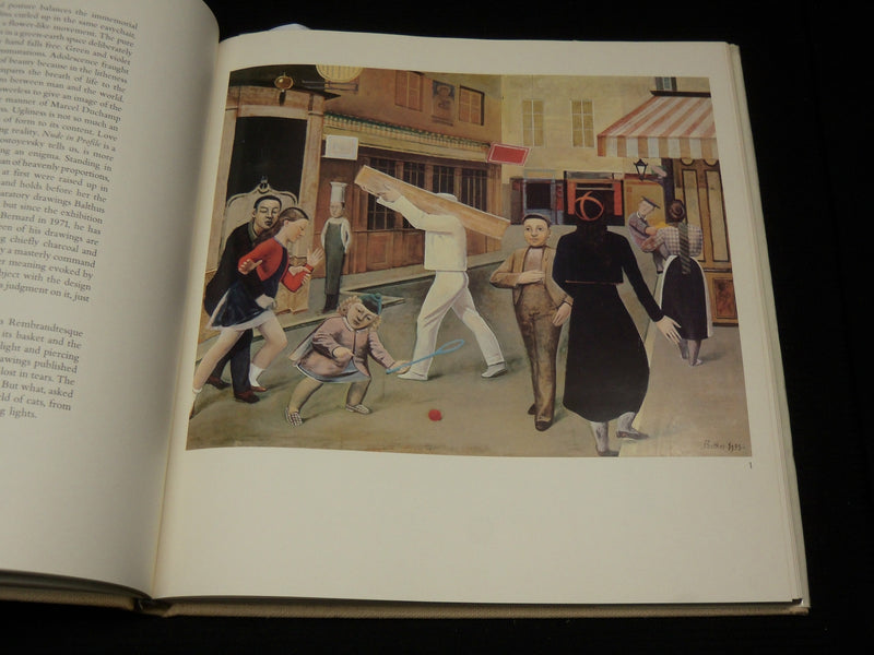 1979 BALTHUS HARDCOVER BOOK BY JEAN LEYMARIE - COLOR PAINTINGS - R 603A