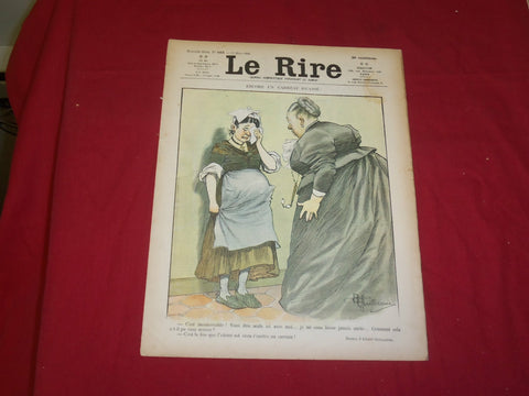 1906 MAR 17 LE RIRE MAGAZINE-NOUVELLE SERIE#163-ENCORE UN CARREAU D'CASSE-FR1556