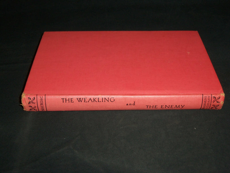1952 THE WEAKLING AND THE ENEMY HARDCOVER BOOK BY GERARD HOPKINS - KD 6947
