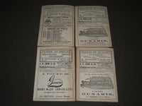 1903-1906 HOLLIS ST. THEATRE PROGRAMS LOT OF 4 ISSUES - J 2447