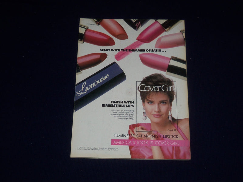 1989 MARCH MADEMOISELLE MAGAZINE - JOANNA RHODES COVER - SP 5003