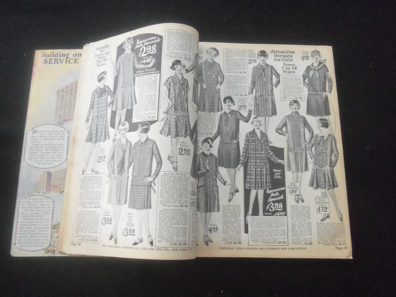 19261927 FALL & WINTER NATIONAL CLOAK & SUIT CO. CATALOG - NEW YORK CITY - R 94I