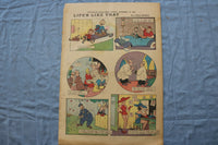 1936 LONG ISLAND SUNDAY PRESS NEWSPAPER COLOR COMICS - LOT OF 2 - NP 9227