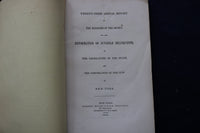 1848 REFORMATION OF JUVENILE DELINQUENTS REPORT SOFTCOVER BOOK - K 838