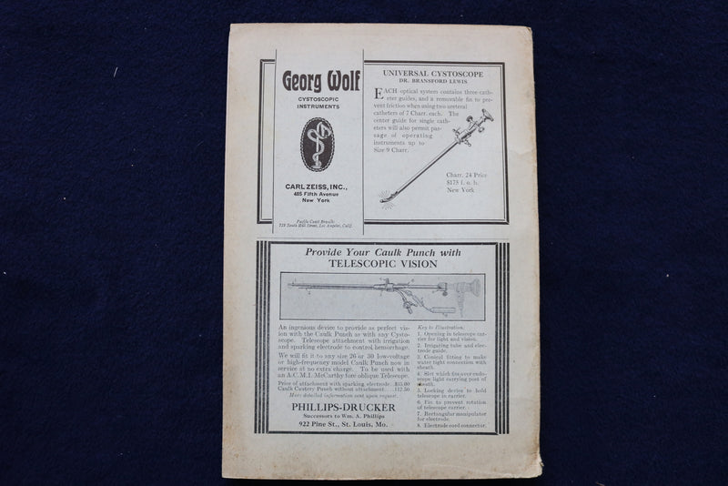 1932 THE JOURNAL OF UROLOGY - LOT OF 2 - SOFTCOVER BOOKS - K 1434