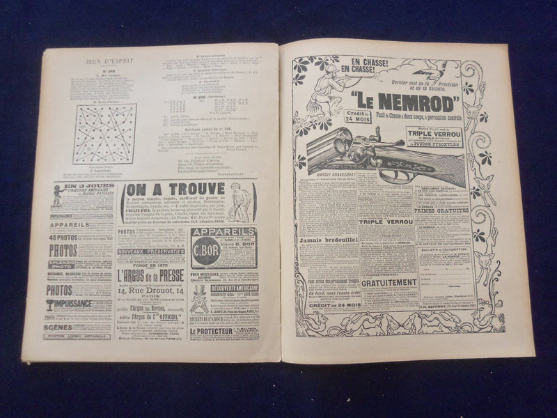 1904 SEP 10 LE SOURIRE MAGAZINE - ILLUSTRATED COMEDY - FRENCH TEXT - SP 4866N