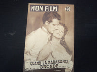 1954 DECEMBER 15 MON FILM FRENCH MAGAZINE - PARKER & CHARLTON HESTON - E 26154