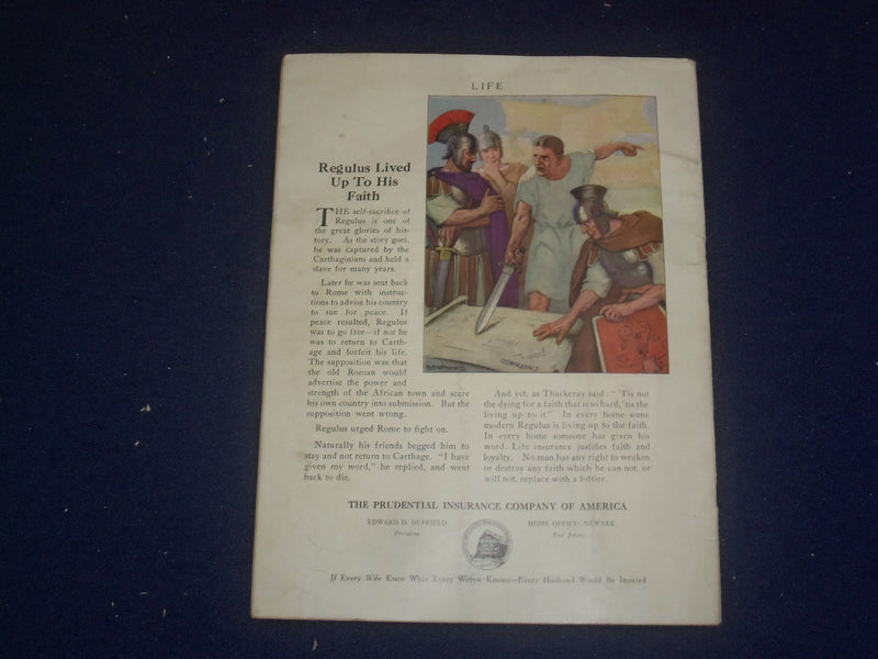 1923 AUGUST 16 LIFE MAGAZINE - FARMERS NUMBER - THE PEACH CROP - ST 6548