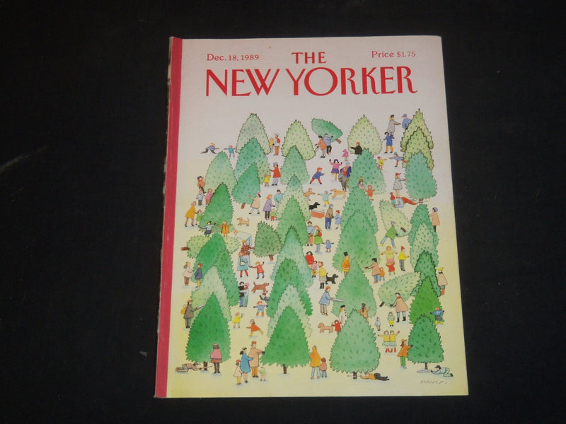 1989 DECEMBER 18 THE NEW YORKER MAGAZINE - ILLUSTRATED COVER - NY 1413