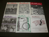 1990-2001 FREE WHEELINN' SO. BICYCLE LEAGUE MAGAZINE LOT OF 7 ISSUES - O 3255