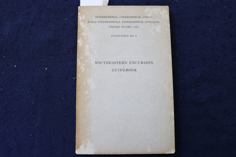 1952 SOUTHERN EXCURSION GUIDEBOOK - SOFTCOVER BOOK - K 1410