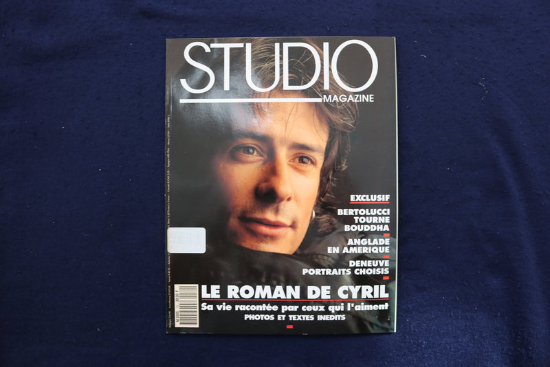 1993 APRIL STUDIO MAGAZINE - LE ROMAN DE CYRIL COVER - FRENCH - E 17921