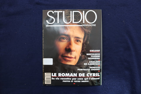 1993 APRIL STUDIO MAGAZINE - LE ROMAN DE CYRIL COVER - FRENCH - E 17921