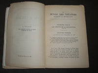 1922 LE MONDE DES THEATRES BY JACQUES HERISSAY FRENCH BOOK - KD 3673