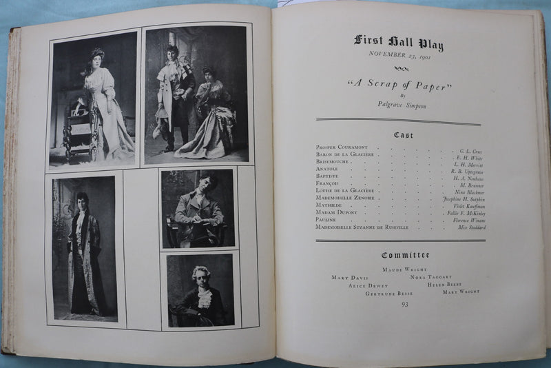 1902 VASSARION VASSAR COLLEGE YEARBOOK - POUGHKEEPSIE, NEW YORK - YB 3588