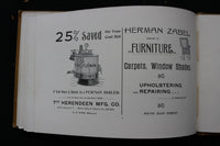 1895 MAY THE PRINCETONIA PRINCETON HIGH SCHOOL YEARBOOK- PRINCETON, IL - YB 3486