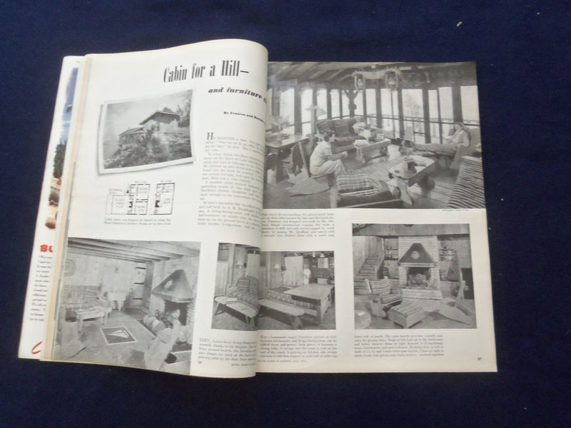1944 JULY BETTER HOMES & GARDENS MAGAZINE - NICE ILLUSTRATED COVER - SP 6118A