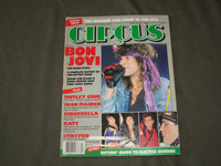 1987 APRIL 30 CIRCUS MAGAZINE - BON JOVI COVER - GREAT PHOTOS - B 761