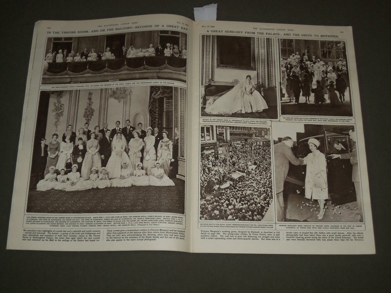 1960 MAY 14 THE ILLUSTRATED LONDON NEWS MAGAZINE - ROYAL WEDDING NUMBER- SP 8306