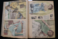 1930'S MOVIE STARS COLOR SCRAPBOOK - JEAN HARLOW - RITA CANSINO - E 24915