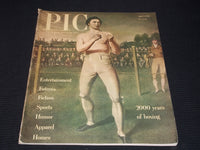 1948 APRIL PIC MAGAZINE - 2000 YEARS OF BOXING NICE FRONT COVER - E 2599