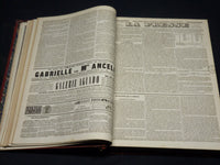 1839 JANUARY-JUNE LA PRESSE FRENCH NEWSPAPER BOUND VOLUME - SCIENCE - KD 1279H