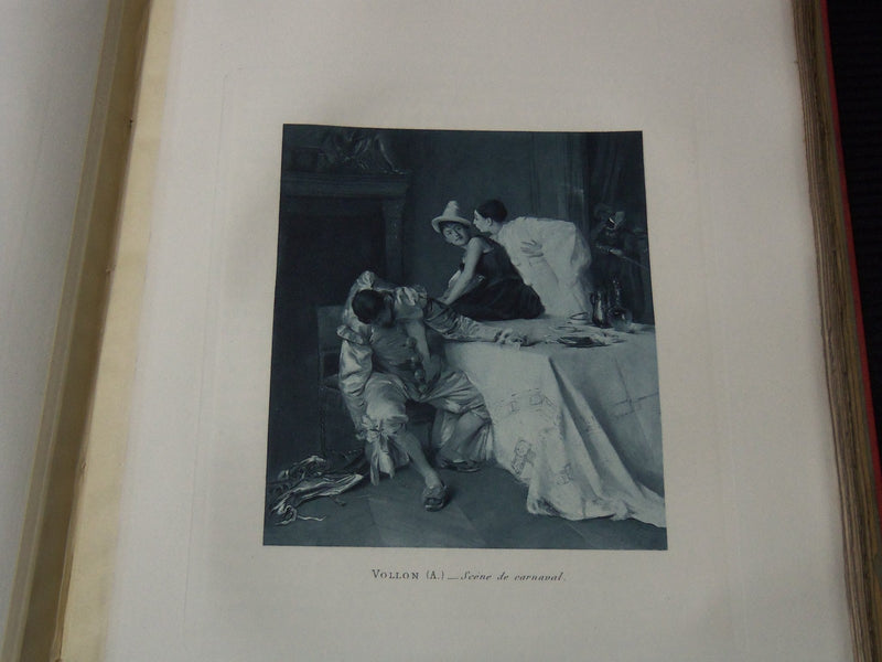 1889 SALON DE PAUL MANTZ CENT PLANCHES EN PHOTOGRAVURE VOLUME - KD 5403H