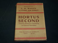 1956 HORTUS SECOND - DICTIONARY OF GARDENING & HORTICULTURE BOOK - KD 2756F