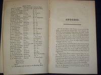 1824 GARDINER LYCEUM OFFICERS & STUDENTS CATALOGUE -BENJAMIN HALE ADDRESS-J 4786