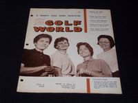 1964 OCTOBER 30 GOLF WORLD MAGAZINE - TRANS-MISS MISSES FRONT COVER - E 7373