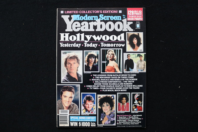 1988 MODERN SCREEN YEARBOOK MAGAZINE - MARILYN MONROE COVER - E 24314