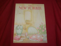 1985 FEBRUARY 18 NEW YORKER MAGAZINE FRONT COVER ONLY - GREAT ART FOR FRAMING