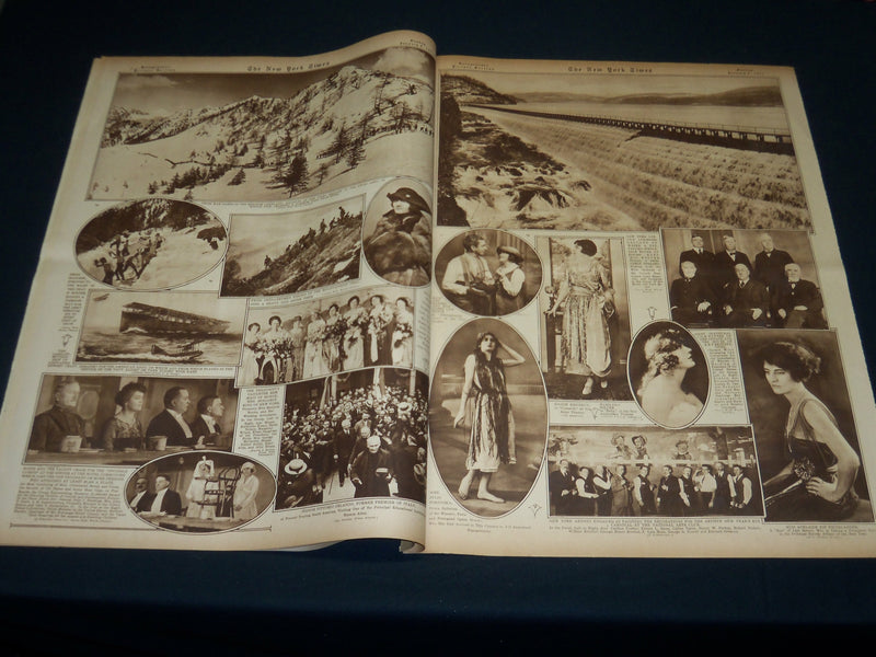 1921 JANUARY 9 NEW YORK TIMES PICTURE SECTION - GOVERNOR MILLER - NT 8926