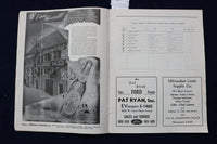 1948 AUGUST 17 MID-WEST HARNESS RACES PROGRAM - FAIR PARK - WISCONSIN - K 899