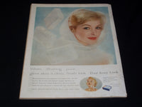 1958 OCTOBER MCCALL'S MAGAZINE VERY NICE FRONT COVER & FULL PAGE ADS - E 2442