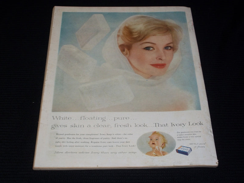 1958 OCTOBER MCCALL'S MAGAZINE VERY NICE FRONT COVER & FULL PAGE ADS - E 2442