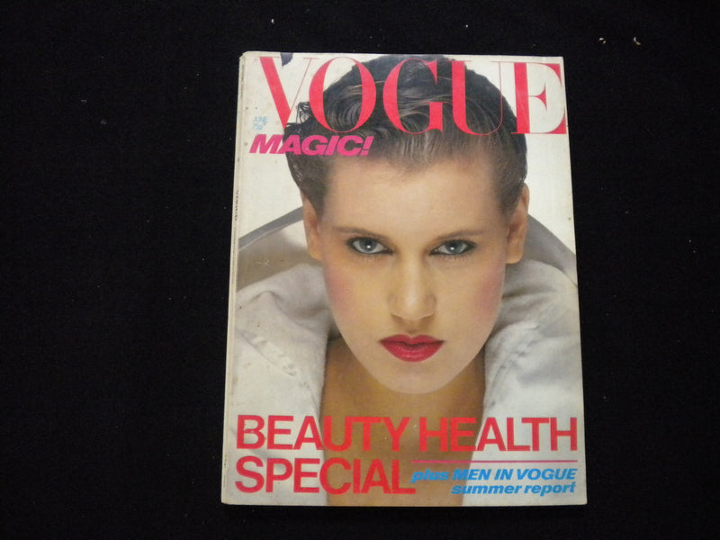 1978 JUNE VOGUE MAGAZINE - BRITISH EDITION - LINDA HUTTON COVER - SP 1533F