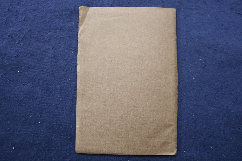 1912 APRIL BOWDOIN COLLEGE BULLETIN - PHYSICAL TRAINING SOFTCOVER BOOKLET- K 926