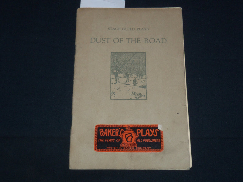 1923 DUST OF THE ROAD STAGE GUILD PLAYS BOOKLET BY KENNETH GOODMAN - K 2033