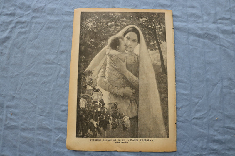 1906 MAY 13 LA CROIX ILLUSTREE MAGAZINE - ARRIVEE A NAPLES - FRENCH - NP 8651